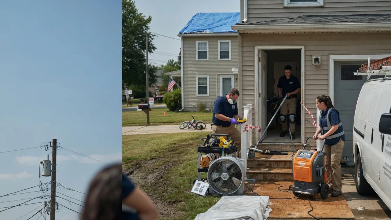 Water Damage Repair in Rock Glen, PA near me